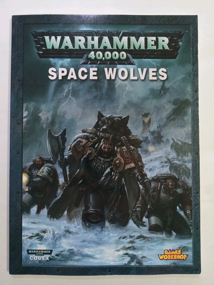 Warhammer 40,000 40k Space Wolves Codex 2009 Games Workshop Paperback Edition