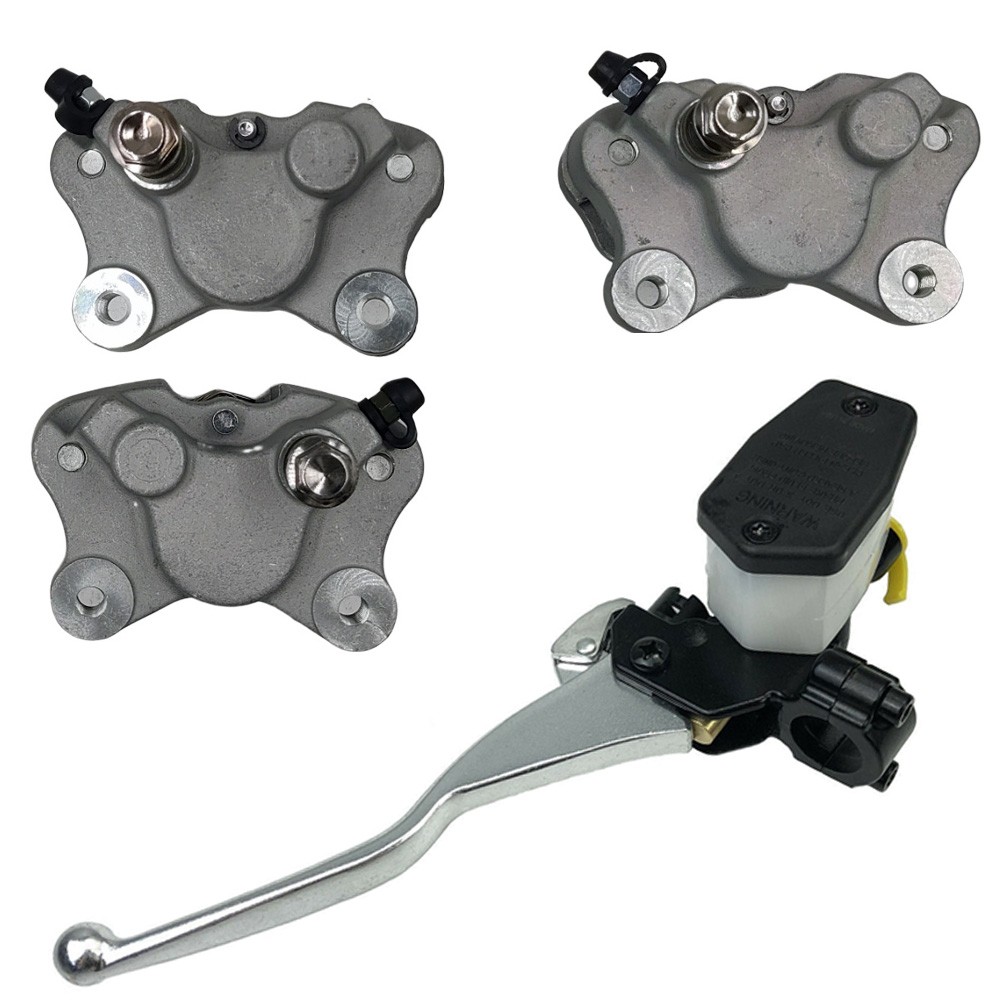 Front Rear Brake Calipers  Front Brake Master Cylinder for Arctic Cat ATV 500