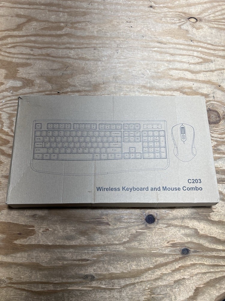 Wireless Keyboard And Mouse Combo C203