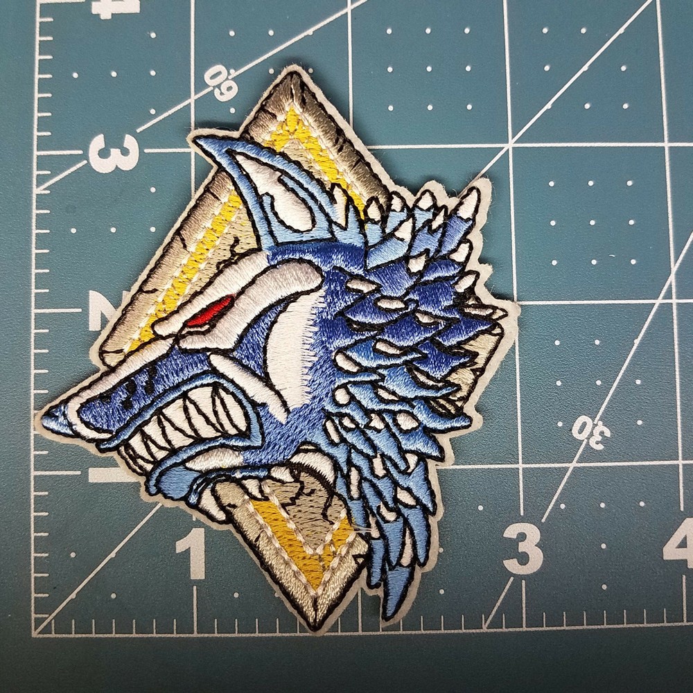 Warhammer 40K Space Wolves Patch 3 1/2 inches tall