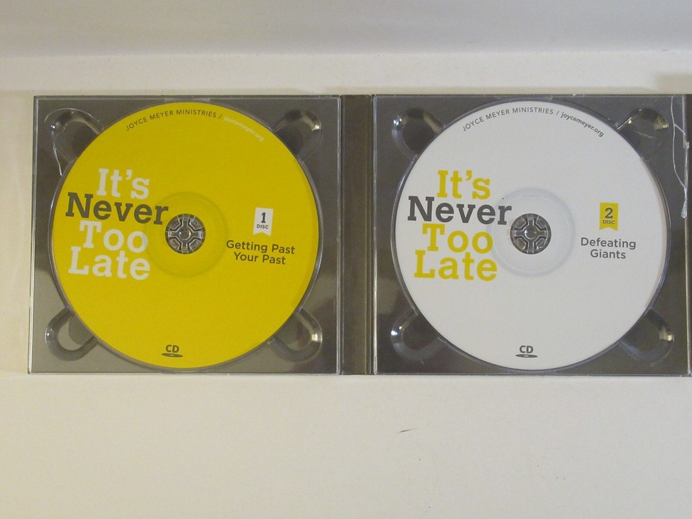 Joyce Meyer - It's Never Too Late (CD) - 4 Disc Set