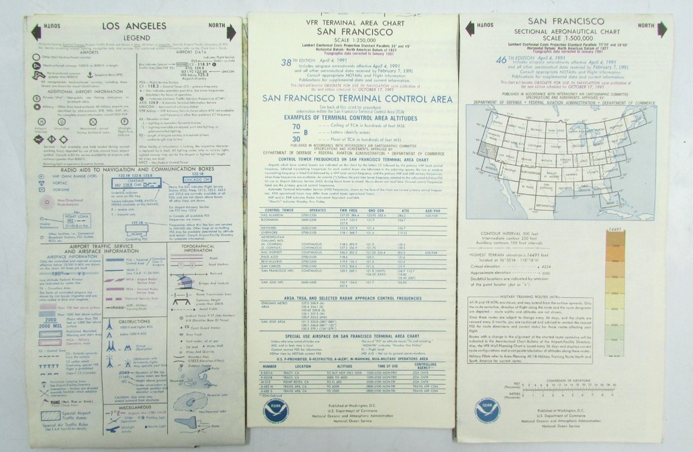 ASA E6-B Flight Computer, ASA CP-R Plotter, Charts