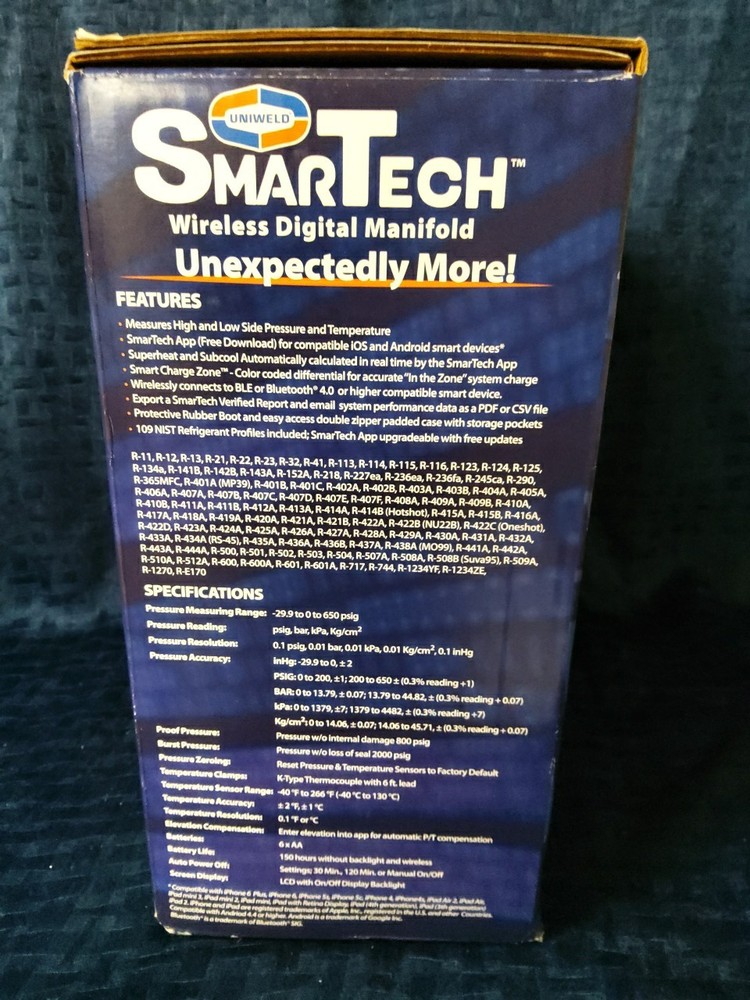 Uniweld SmarTech Wireless Digital Manifold