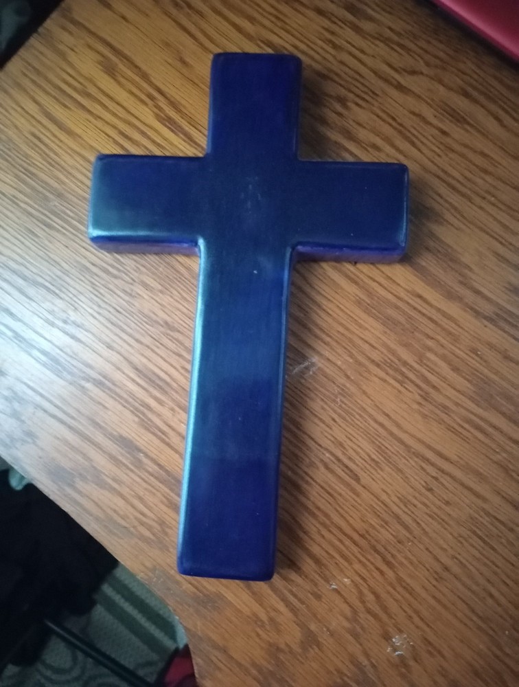Glass Decorative Cross