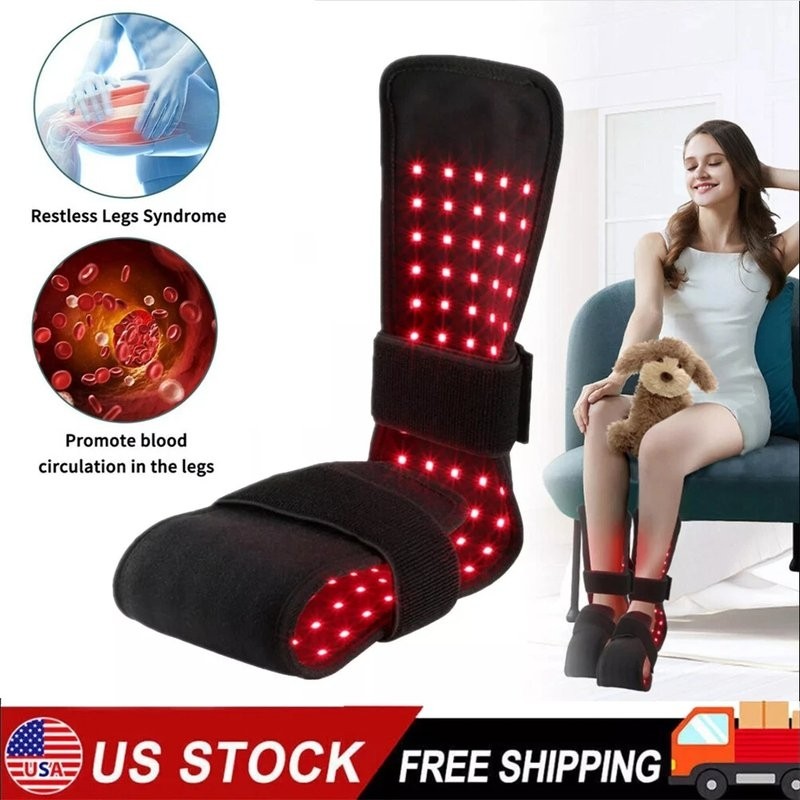LED Red Light Therapy Device W/Pulse Mode for Foot Neuropathy Joint Pain Relief