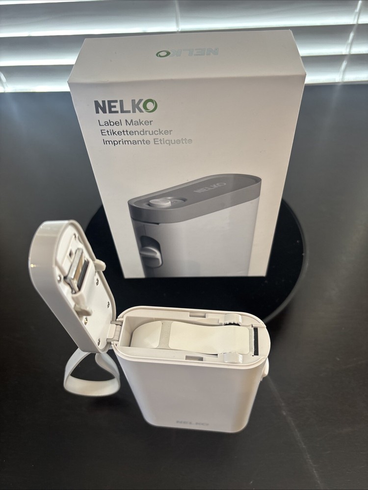 NELKO Label Maker Machine with Tape, P21 Portable Bluetooth Label Printer