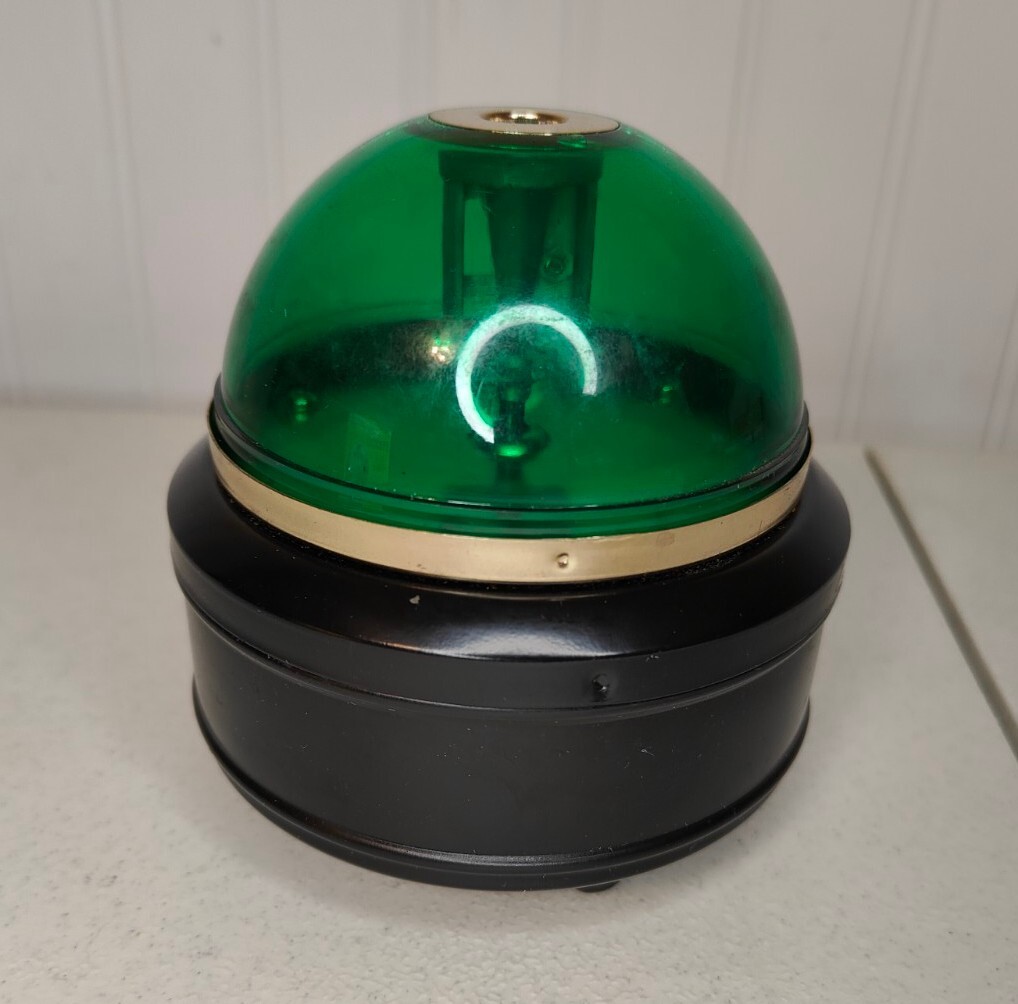 WORKING VTG Presto Automatic Pencil Sharpener Green Dome Mad Men Don Draper Desk