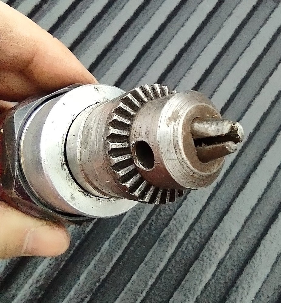MAC TOOLS Inline Air Drill With JACOBS 0-1/4” Keyed Chuck TESTED