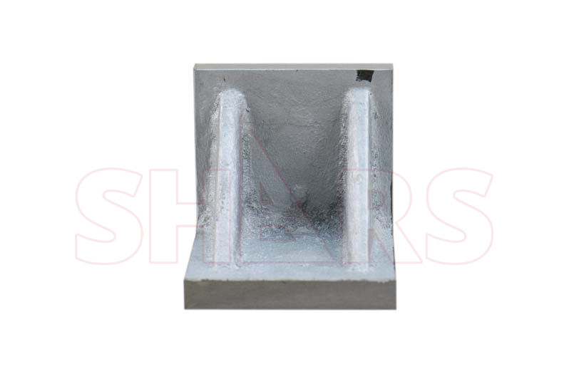 Webbed End 10x10x10 Ground Angle Plate High Tensile Cast Iron 0.0005" per 6" R