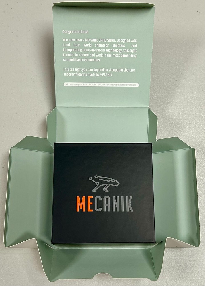 Mecanik MO3 Red Dot Sight Competition Reflex Sight PACN1103