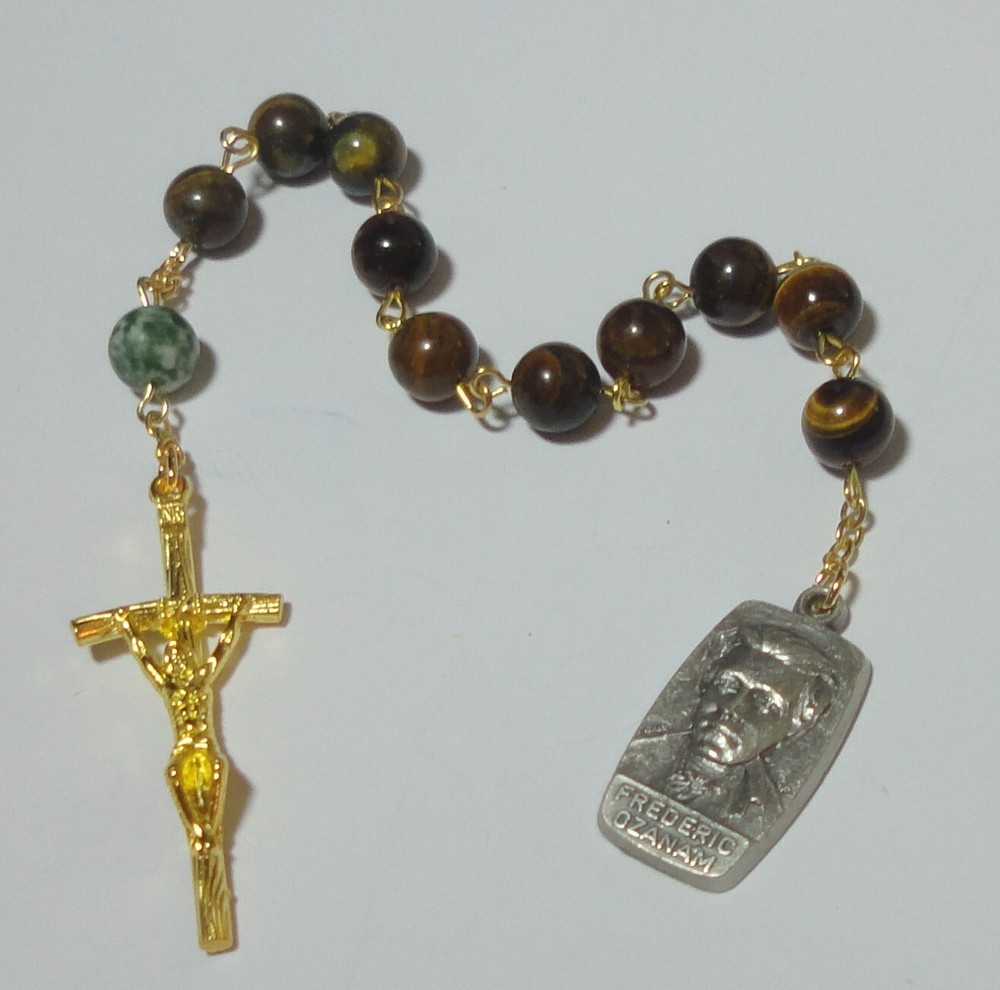Bl. Frederic Ozanam Single Decade Rosary - Politicians, Economists, & Historians