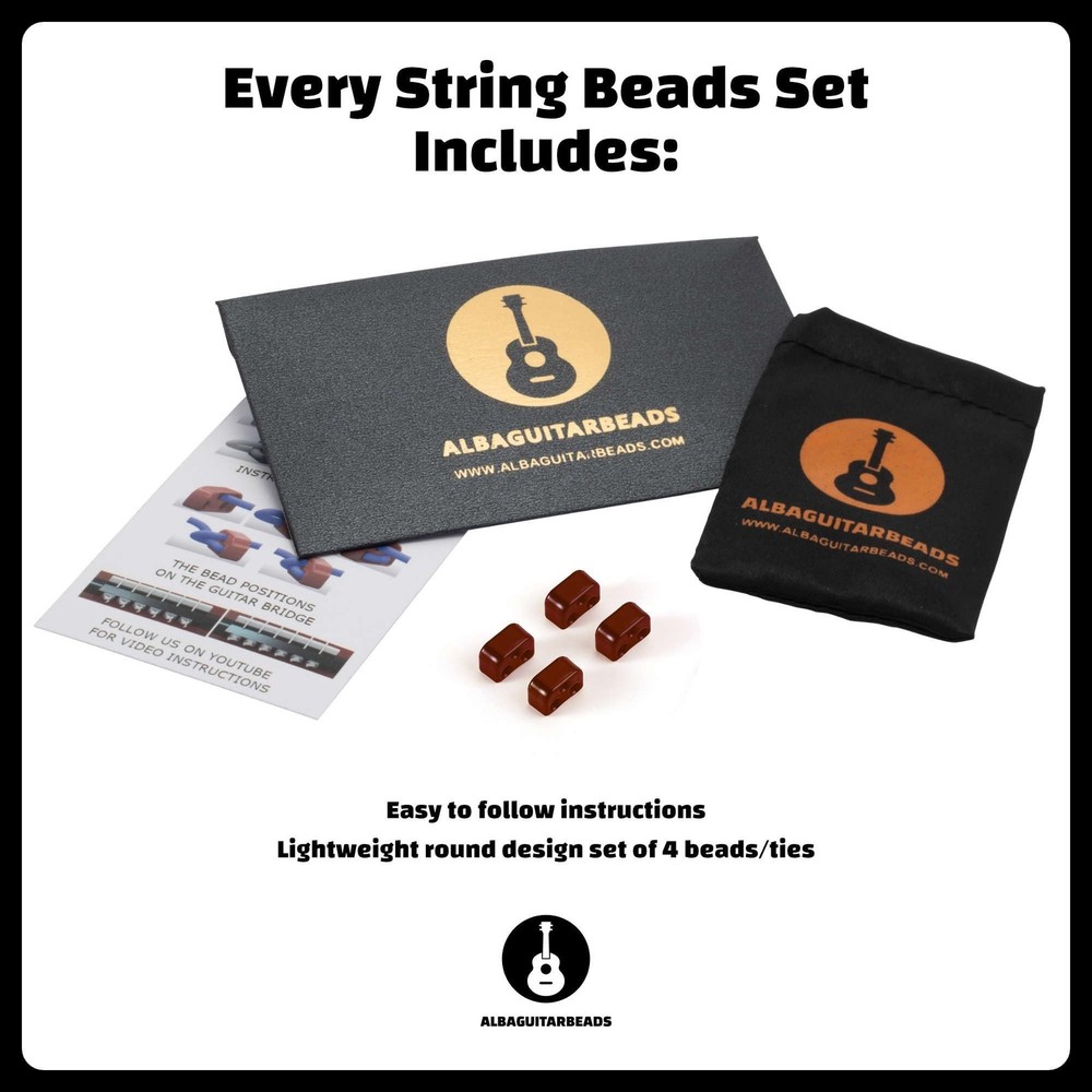 in Brown gloss for Ukulele, for Nylon Ukulele Strings