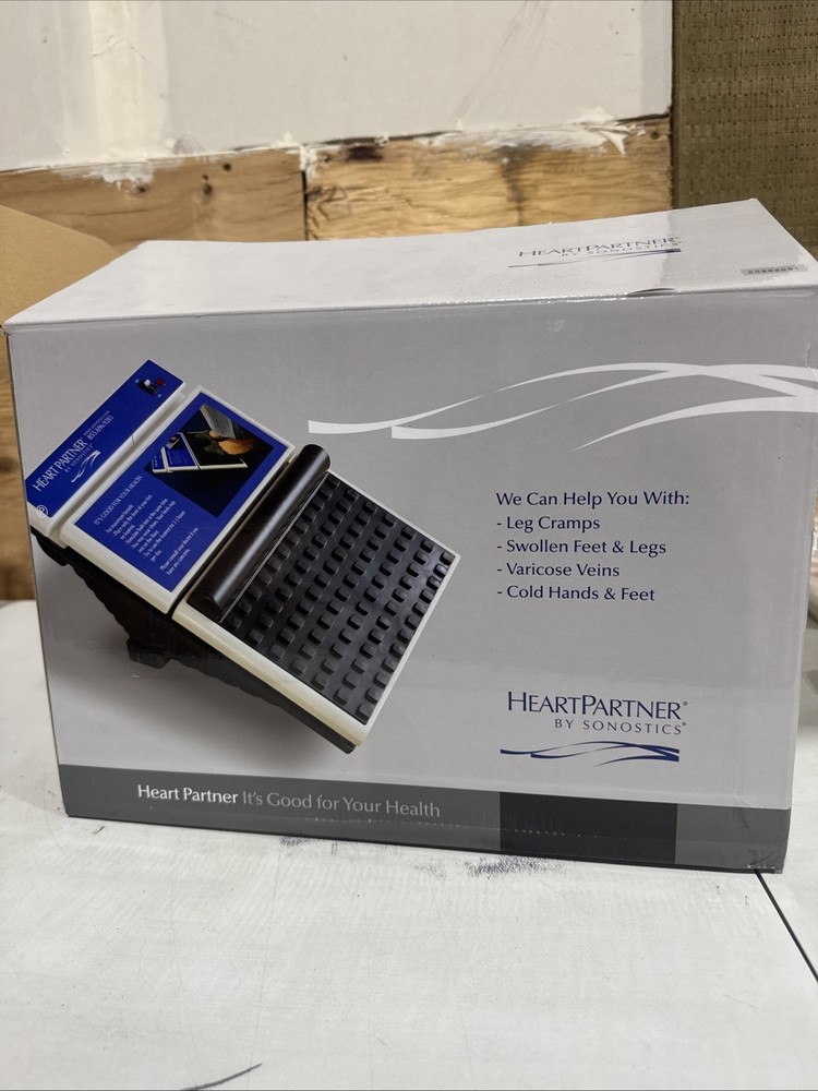 Sonostics Heart Partner for Blood Flow Stimulation Machine (See Desc.) E5