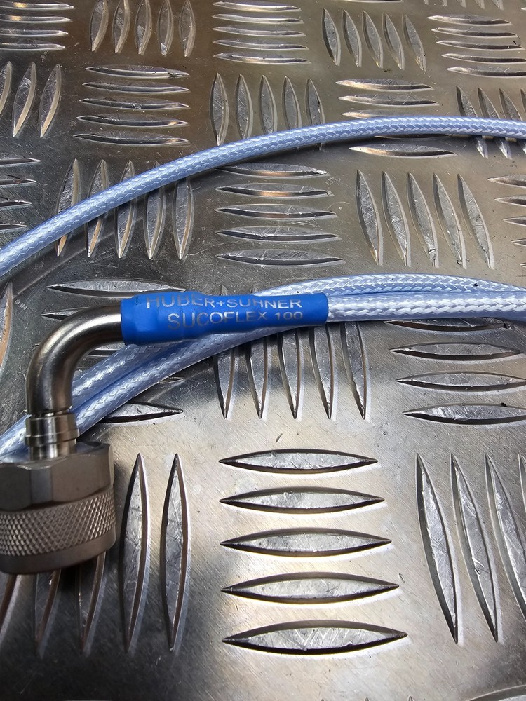 Huber+Suhner SUCOFLEX 104P RF Cable Set — 1 m + 2 m