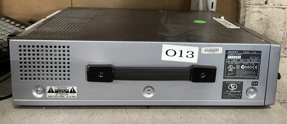 Sony J-10 Betacam Compact Player