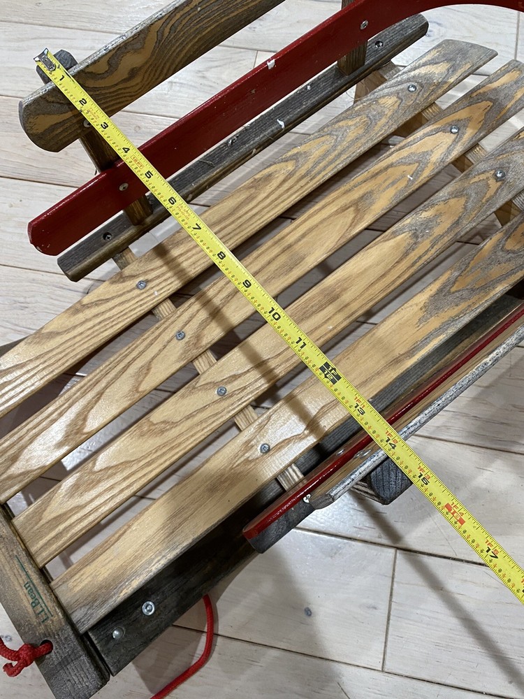 child sled used / L.L. Bean