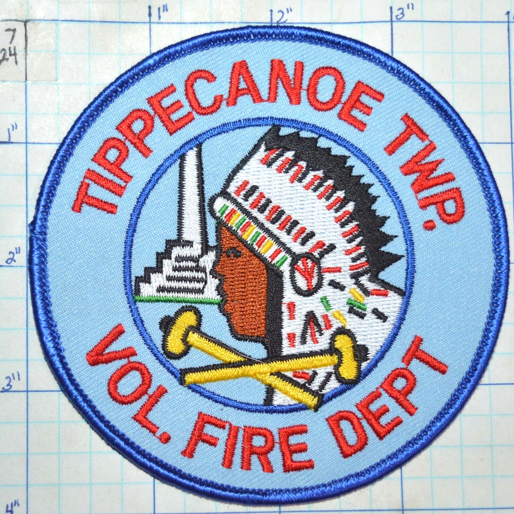INDIANA, TIPPECANOE TOWNSHIP VOL FIRE DEPT PATCH