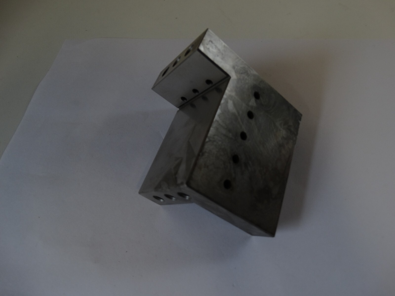 Compound Angle Plate Toolmaker Surface grind 1/4-20 tapped 2 7/8x27/8x2" db #2