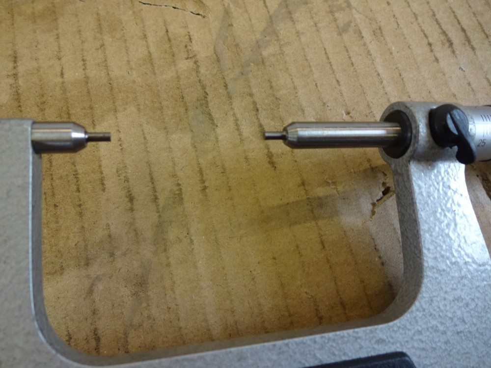 25-50mm micrometer small measuring face anvil