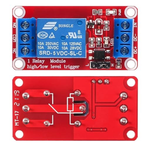 10Pcs DC 5V Relay Module 1-Channel