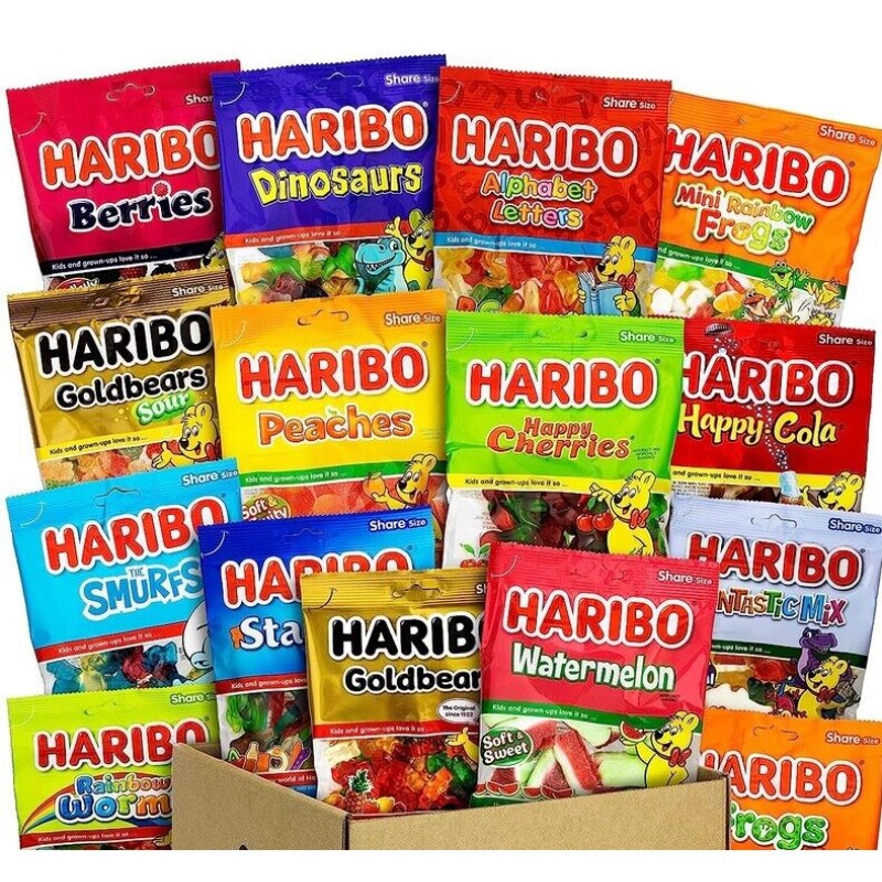 Haribo Sour Sodas Peg Bag