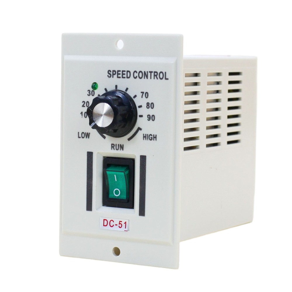 AC 110V DC 0-90V Motor Speed Controller with Adjustable Knob