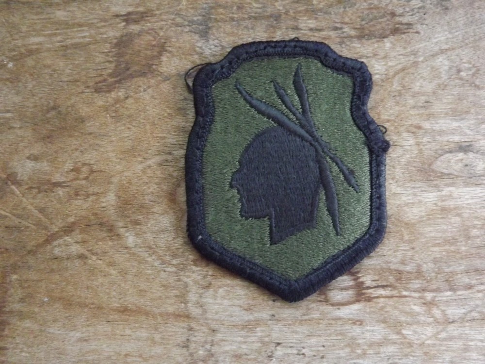 98th Infantry Division Patch, Subdued - INV# C1416