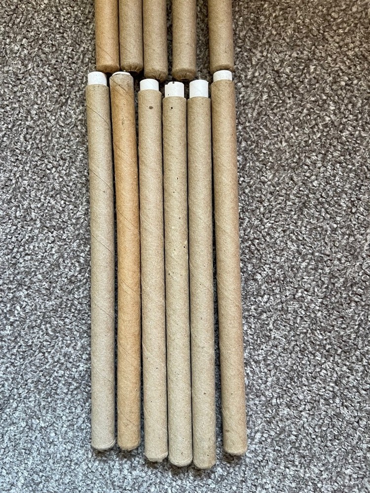 Bee Nesting Tube Refill Inserts Cardboard Basic 8MM 6" Over 500 Misc. CrownBee