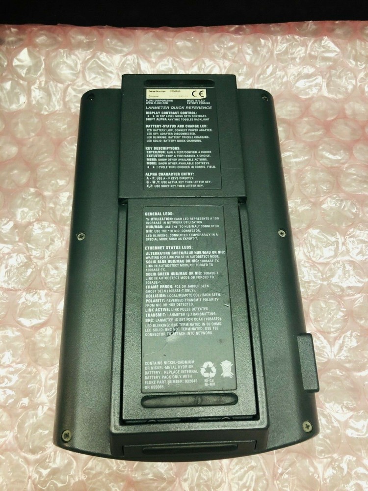 Fluke 683 Enterprise Lanmeter 10/100 Ethernet