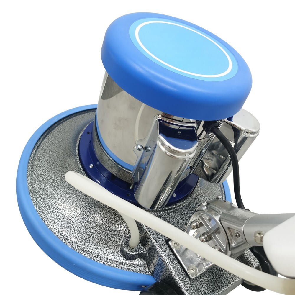 17" Multi-functional Floor Scrubber Buffer Heavy Duty Polisher Machine 1.5HP