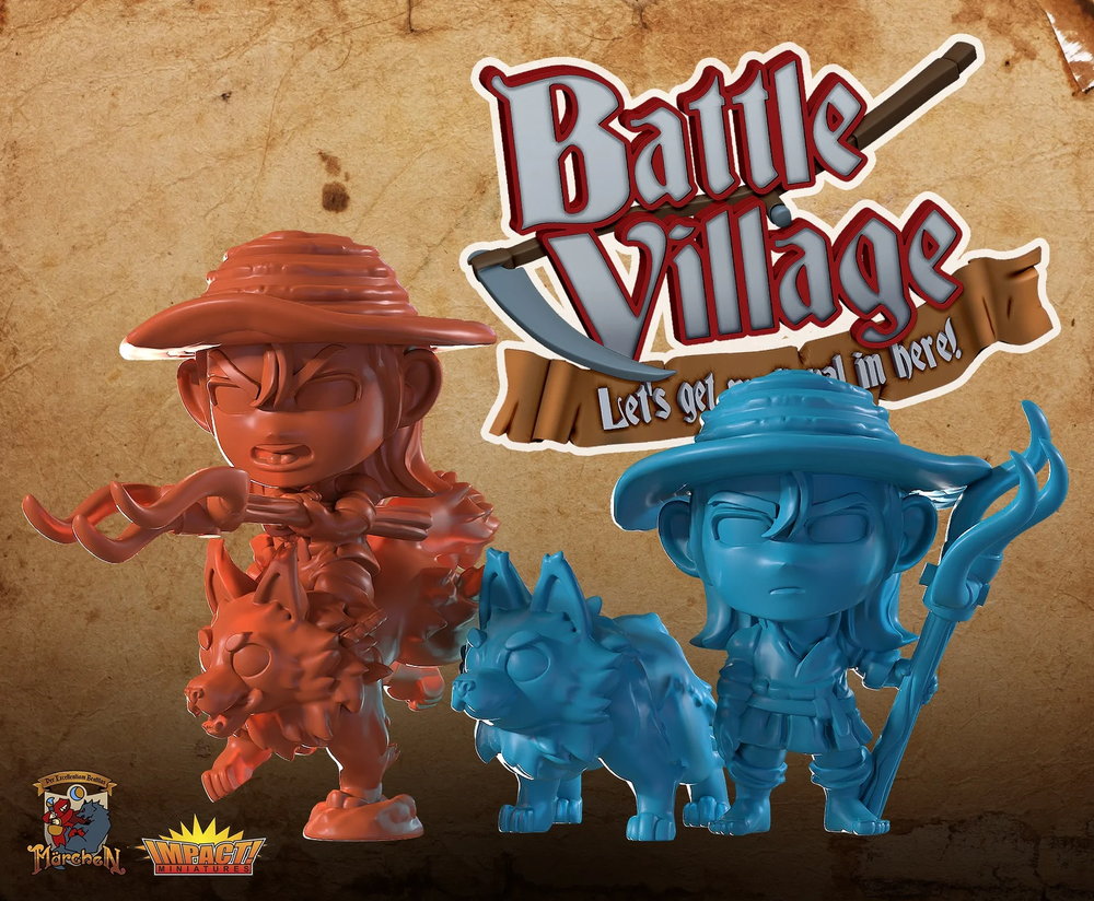 Chibi Battle Villagers - Sheperd