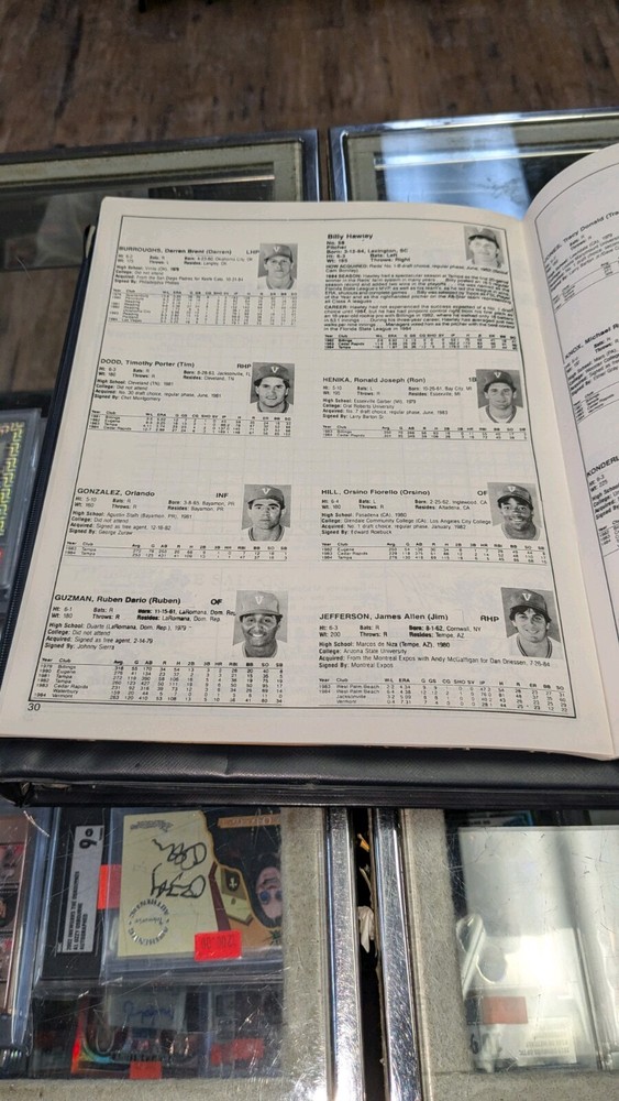 1985 Vermont Reds Minor League Baseball Program