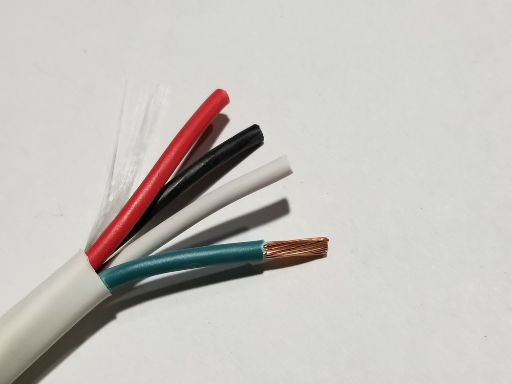 Southwire/Tappan 14/4C Plenum Sound/Security/Communication Cable White /50ft