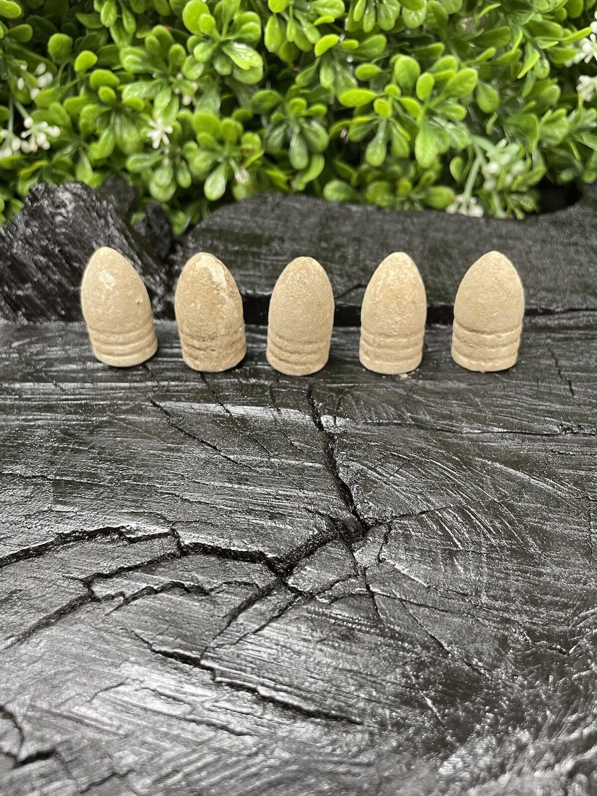 Old Rare Vintage Antique Civil War Relic Miniball Appomattox Virginia with Soil