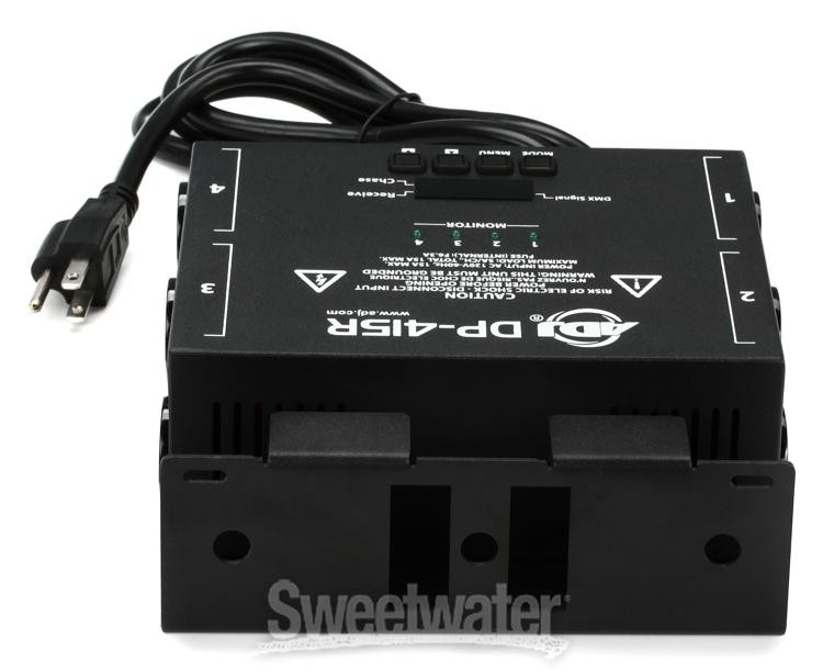 ADJ DP-415R 4-Ch 600W DMX Dimmer/Switch Pack with RDM
