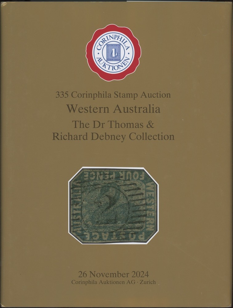 Western Australia Specialized Auction Catalog Corinphila 2024