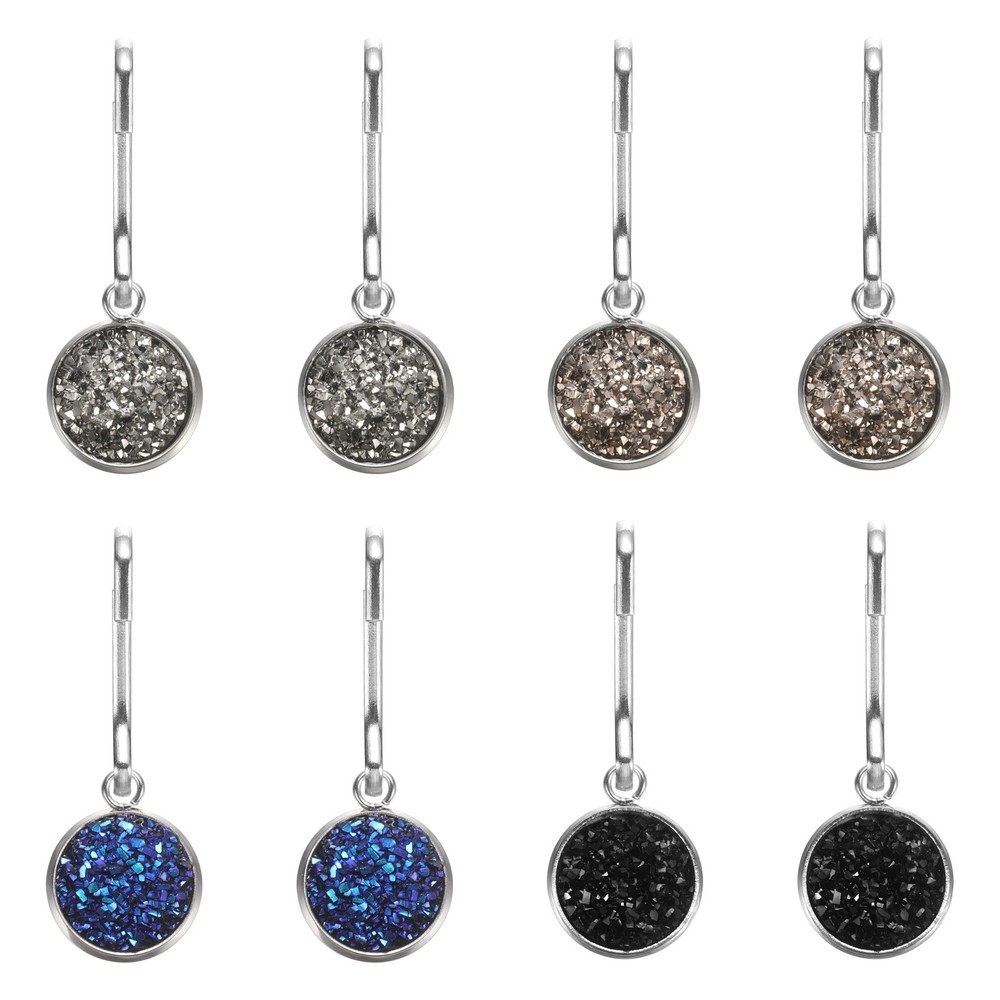 8Pcs Zipper Pulls Charm, Zipper Pull Replacement (Dark Series)