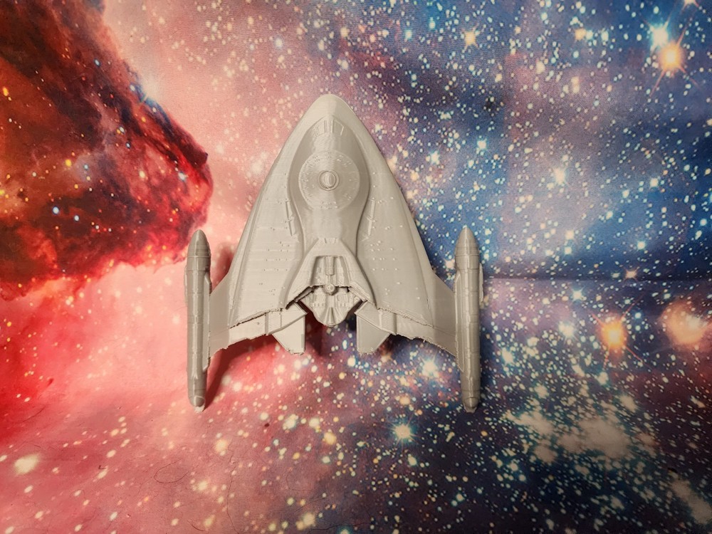 The Galactic Starport Federation Ganges Class PLA Model