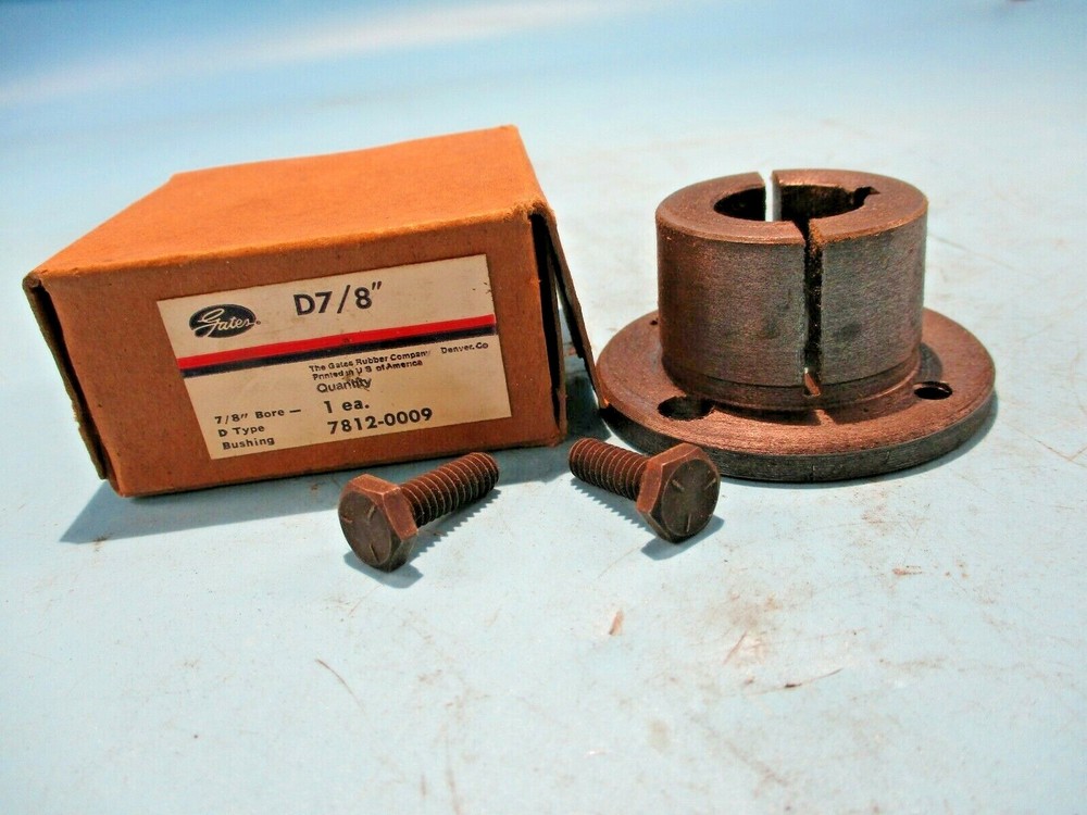 NEW GATES D-7/8" D TYPE BUSHING 7812-0009