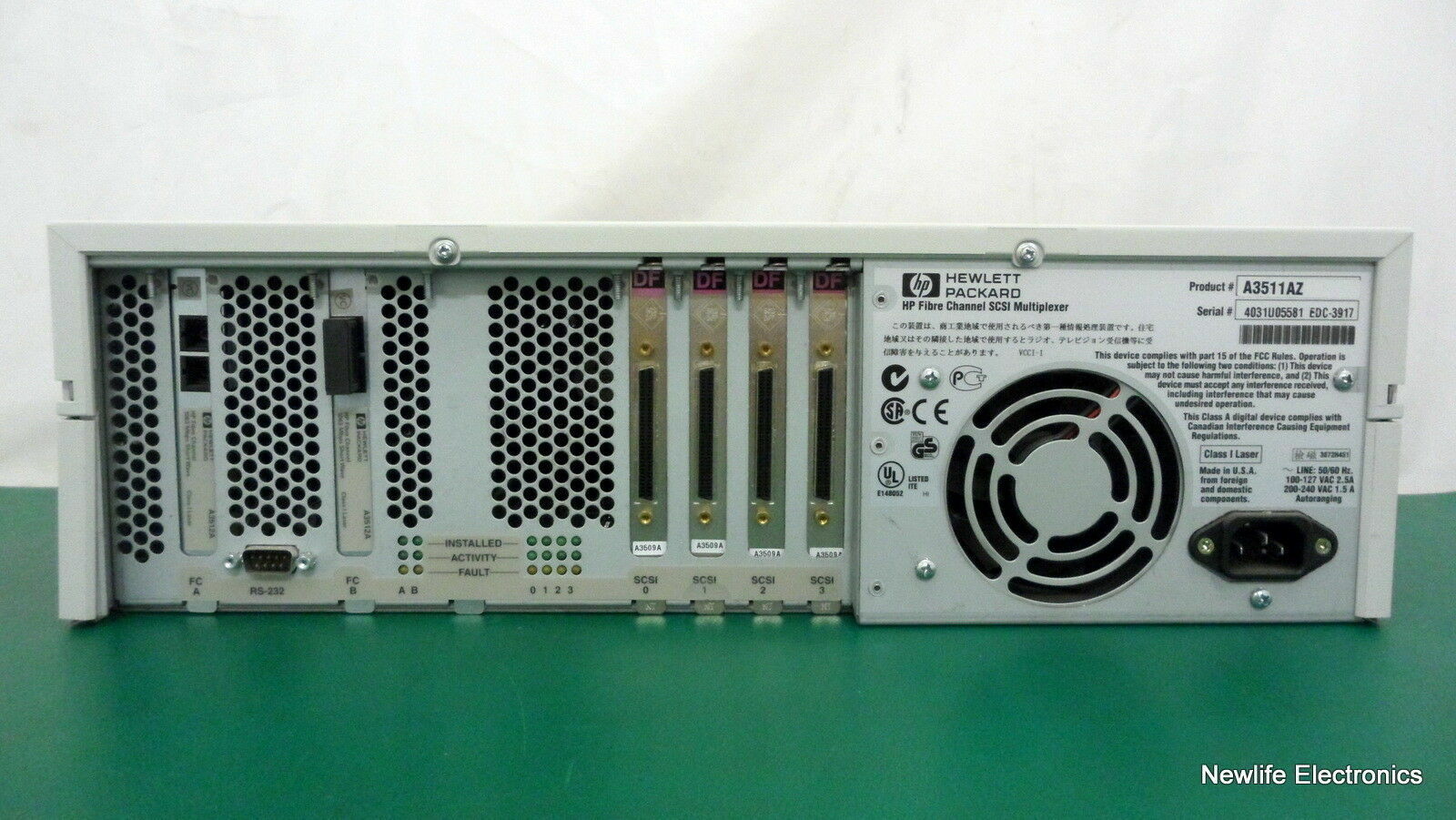 HP A3511AZ Fiber Channel SCSI Bridge/Multiplexer