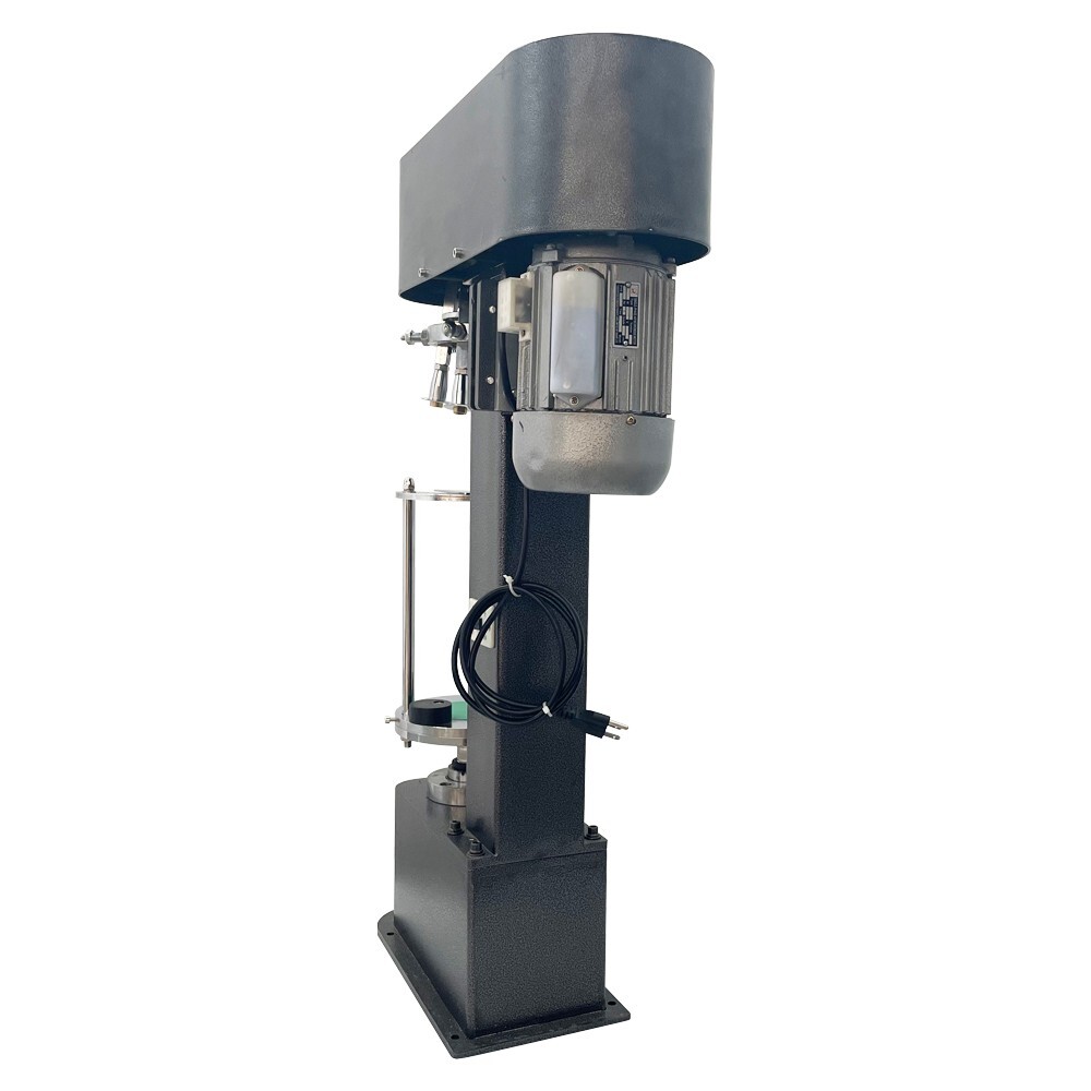 Semi-auto Capper Bottle Locking Machine Aluminum Cap Screw Capping Machine 110V