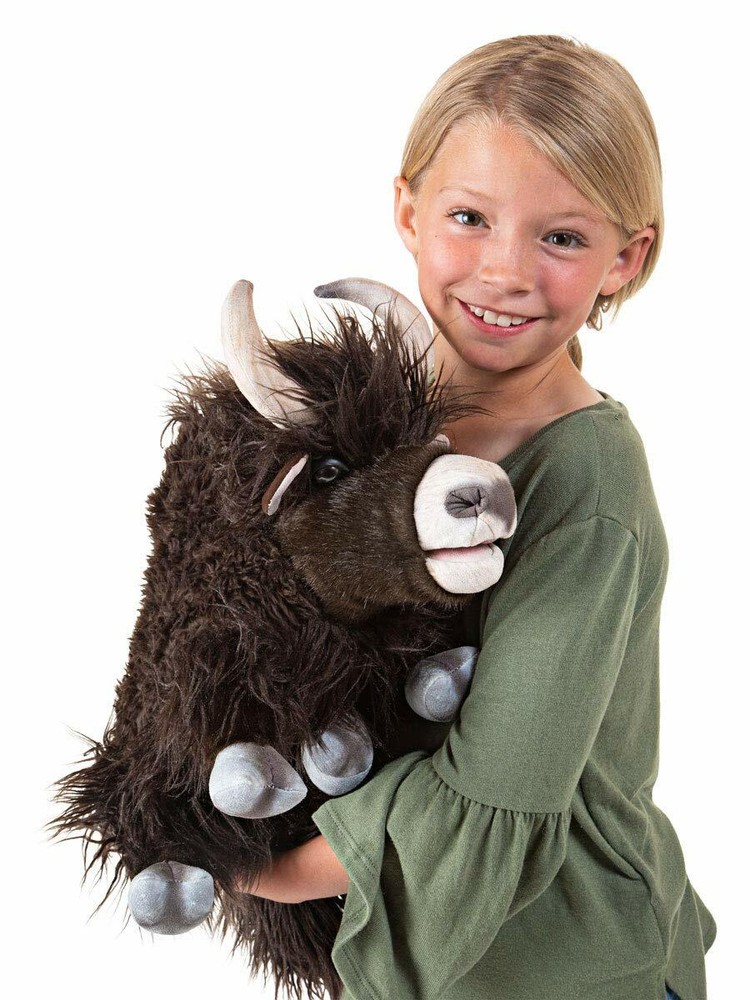 Folkmanis Yak Hand Puppet, 20"