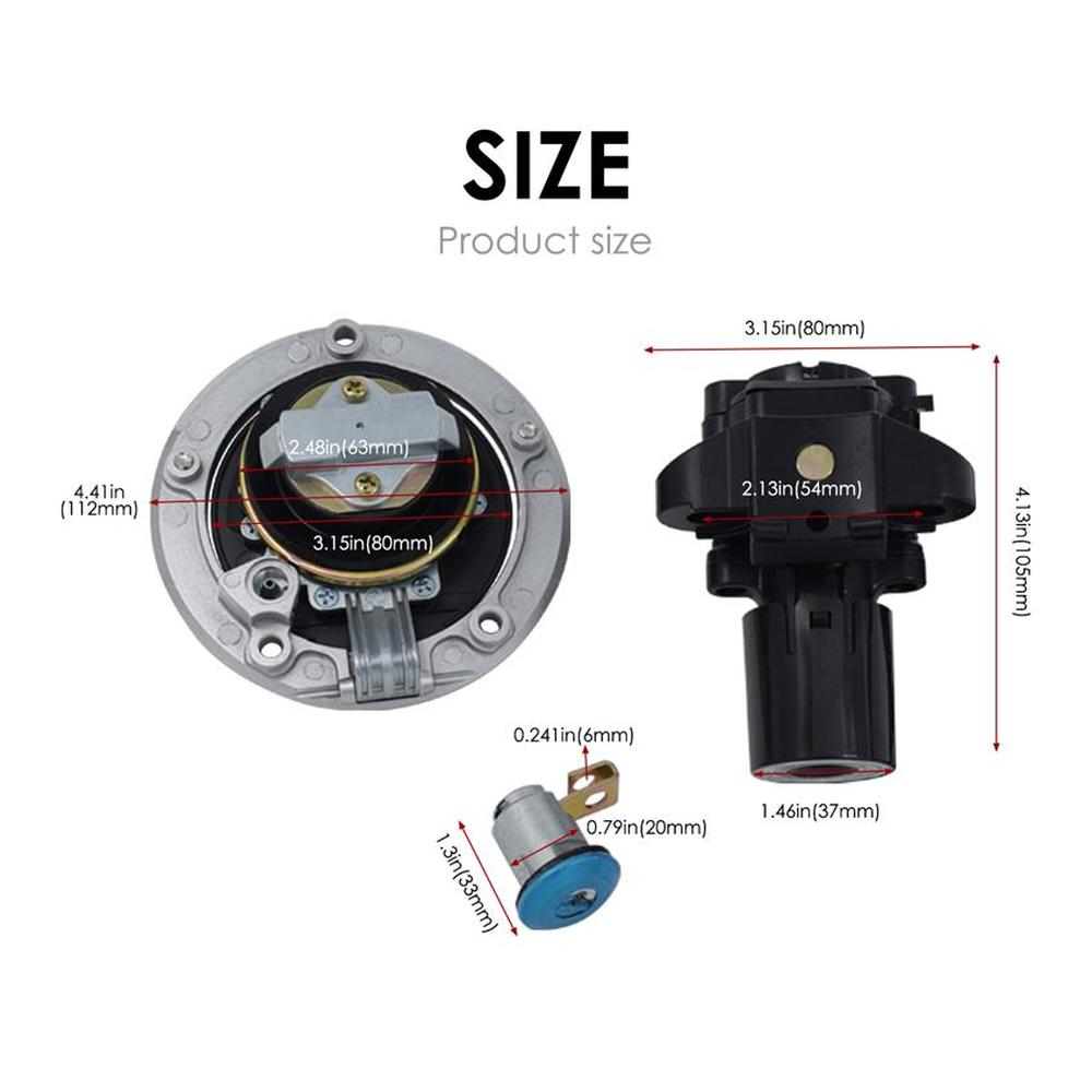 Motorcycle Ignition Switch Kit For Kawasaki Ninja Z800 ZX6R ZX600 ZX636 ZX10R