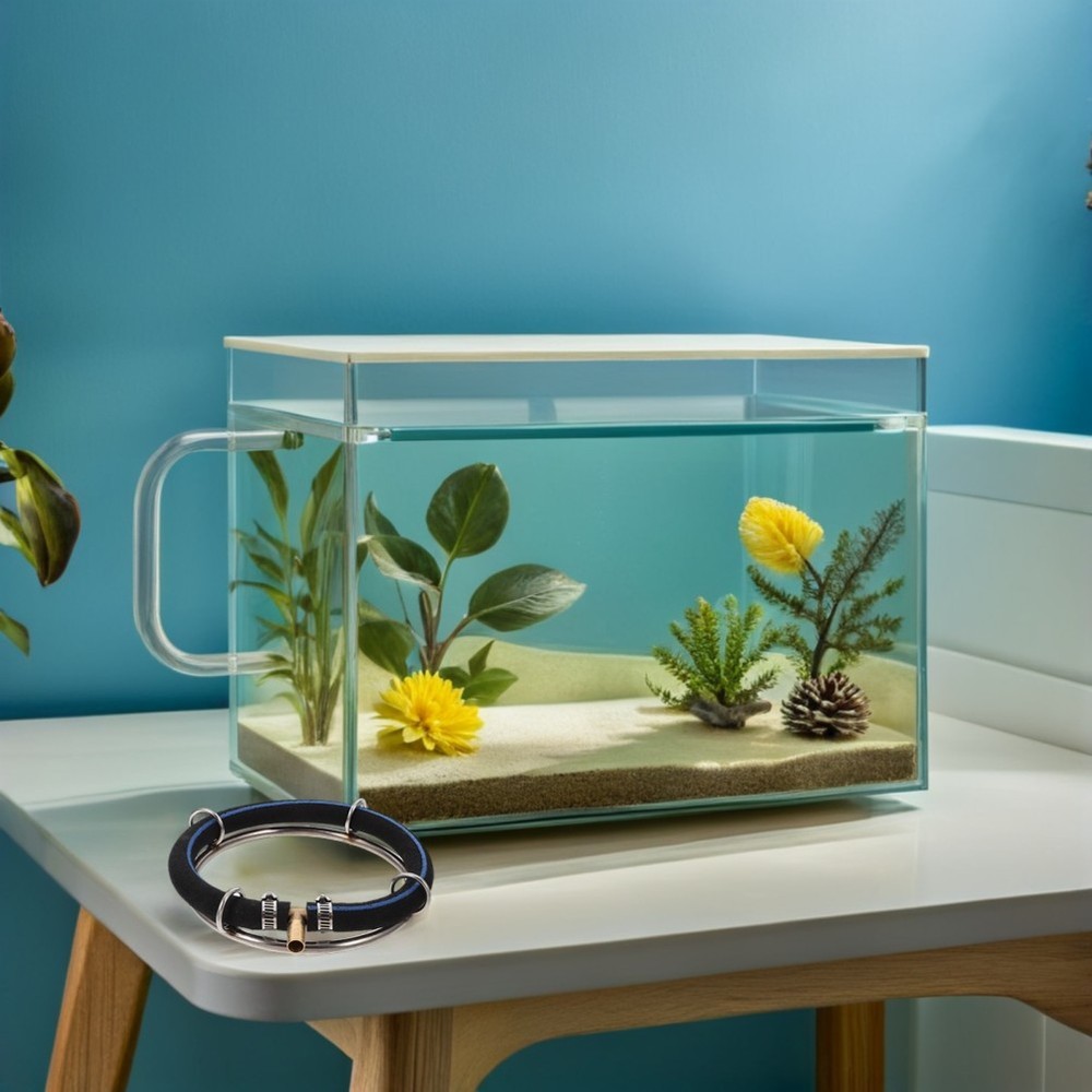 2pcs Bubble Diffuser Ring For Aquariums & Fish Ponds - Stainless Steel
