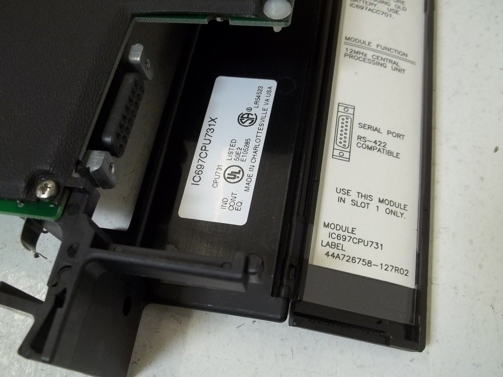 GE FANUC IC697CPU731X CENTRAL PROCESSOR NSMP