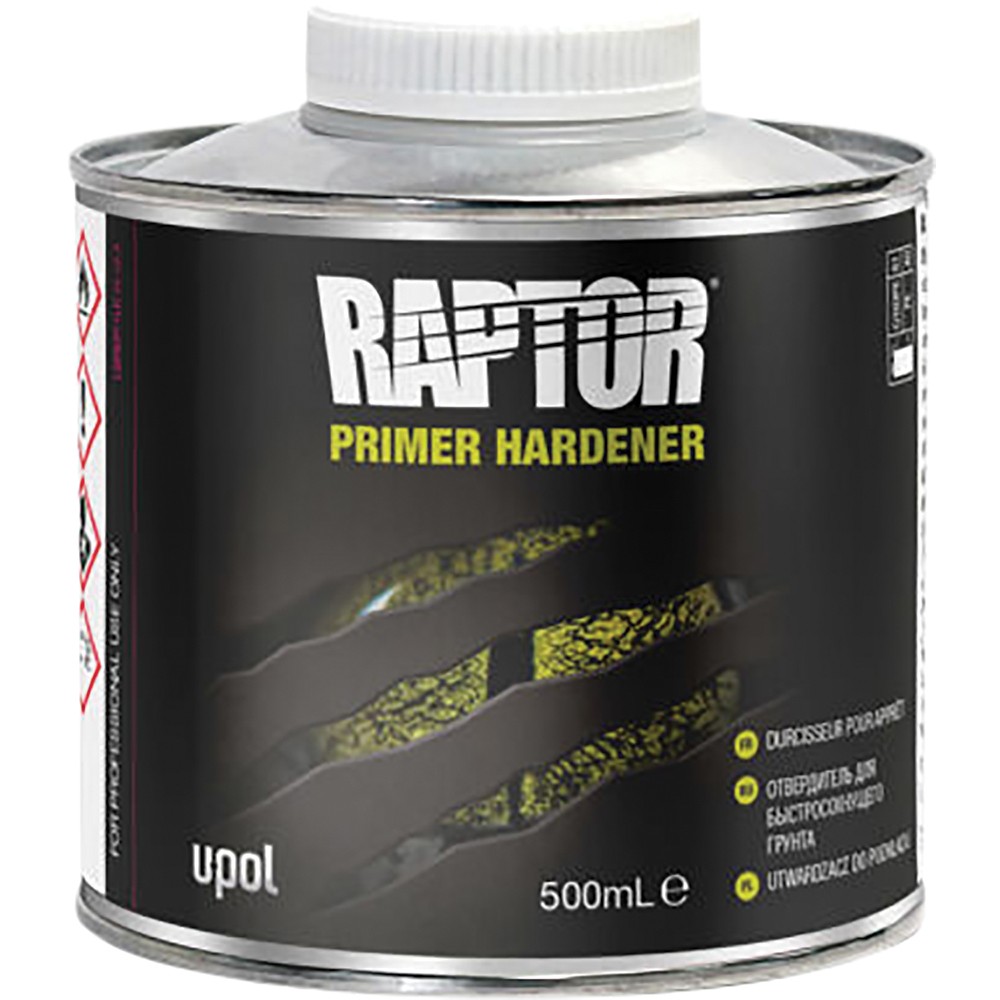 RAPTOR EPOXY PRIMER HARDENER, CLEAR, 500ML 3 Count UPL-UP4833