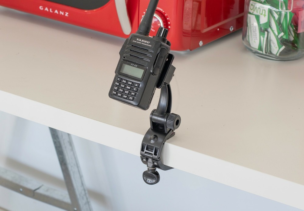 The Edge Table Shelf Mount For BaoFeng Radioddity Arcshell Midland HT