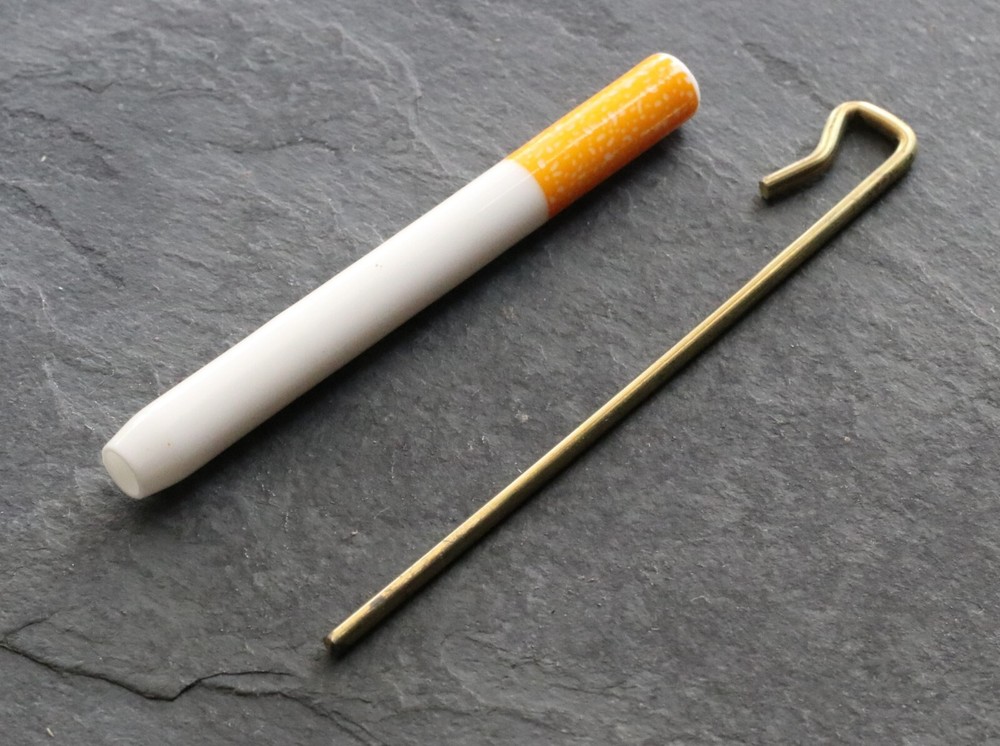 3" Ceramic One Hitter Pipe-Cigarette Style