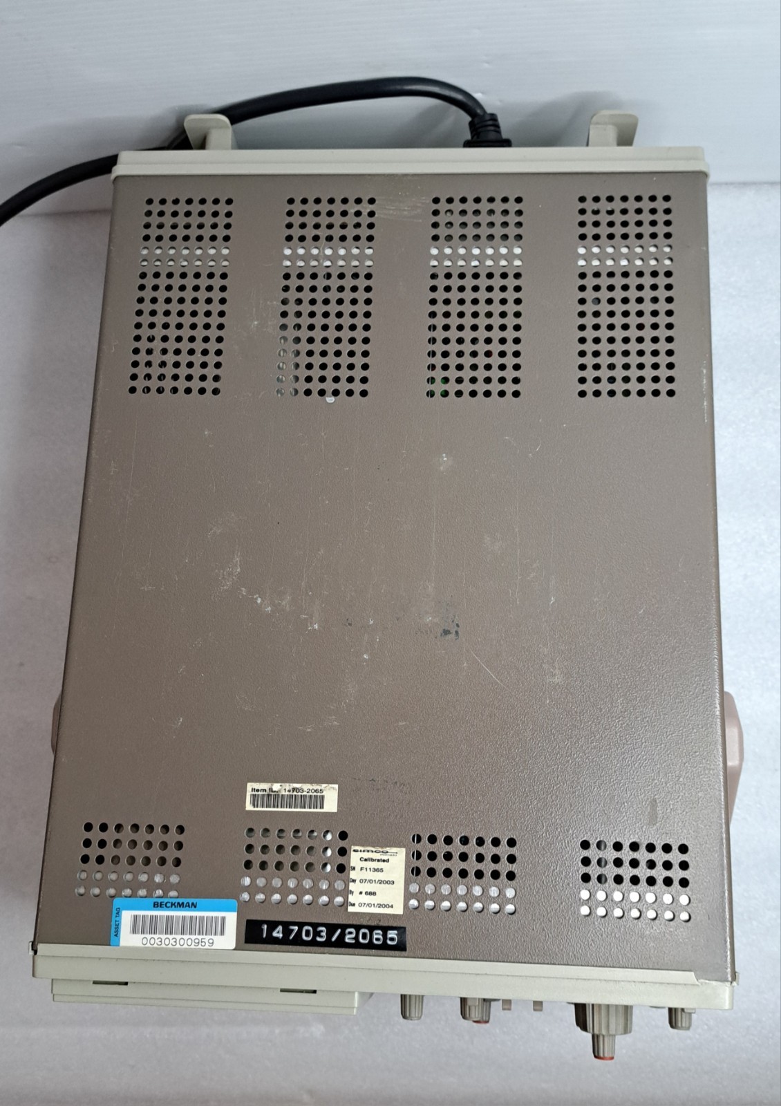 HAMEG HM205-2 20MHz 2CH Analog/Digital Storage Oscilloscope Tested & Complete