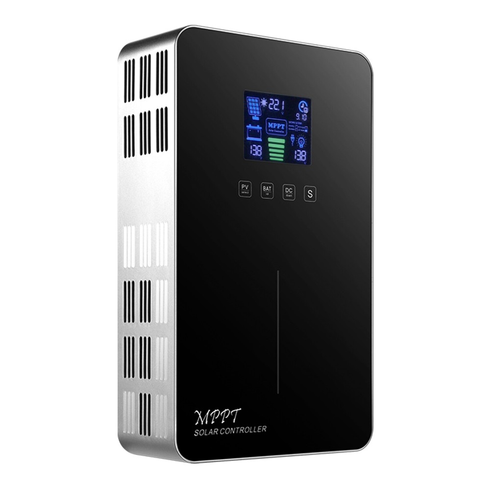 MPPT Solar Charge Controller 100A 12V 24V 48V Battery Regulator LCD Touch Screen